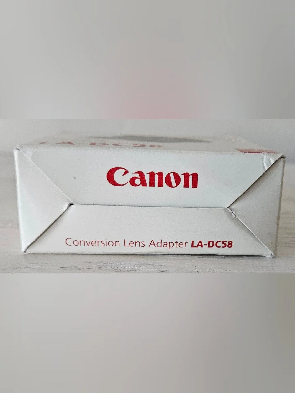 Genuine Canon Conversion Lens Adapter LA-DC58D Japan Made New Open Box